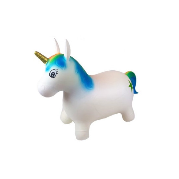 Skoczek Jednorożec, 67x27x47cm, 1400 g, pompka 23cm, PL Box