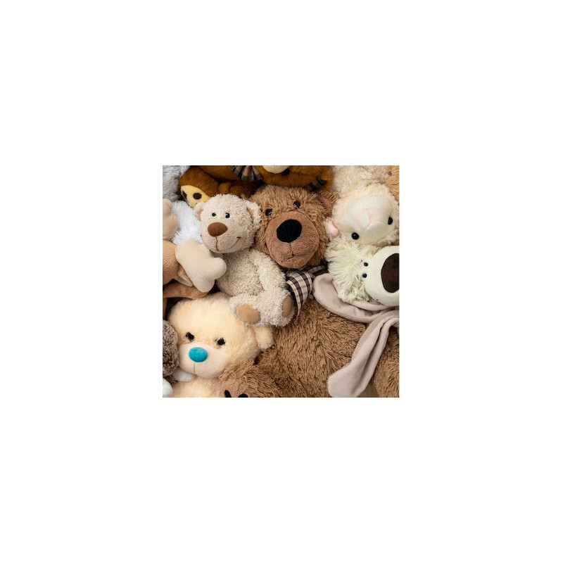 Pies Labrador 60 cm leżący